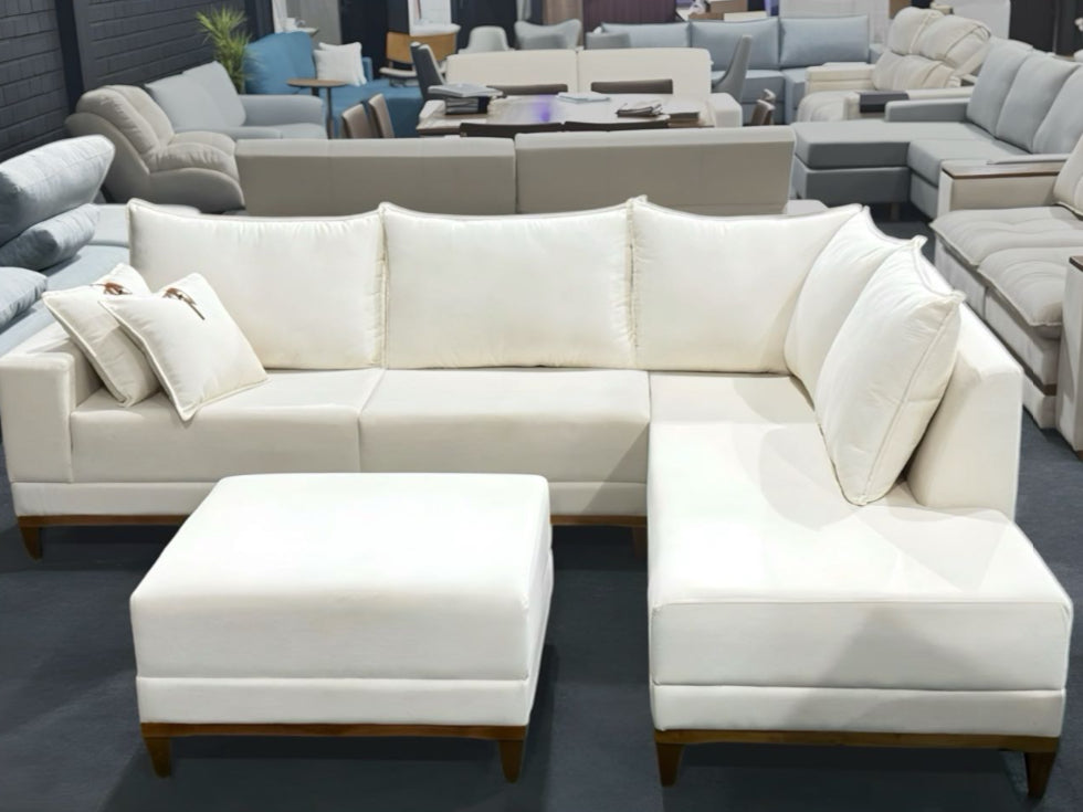 Sofá MONIQUE + PUFF